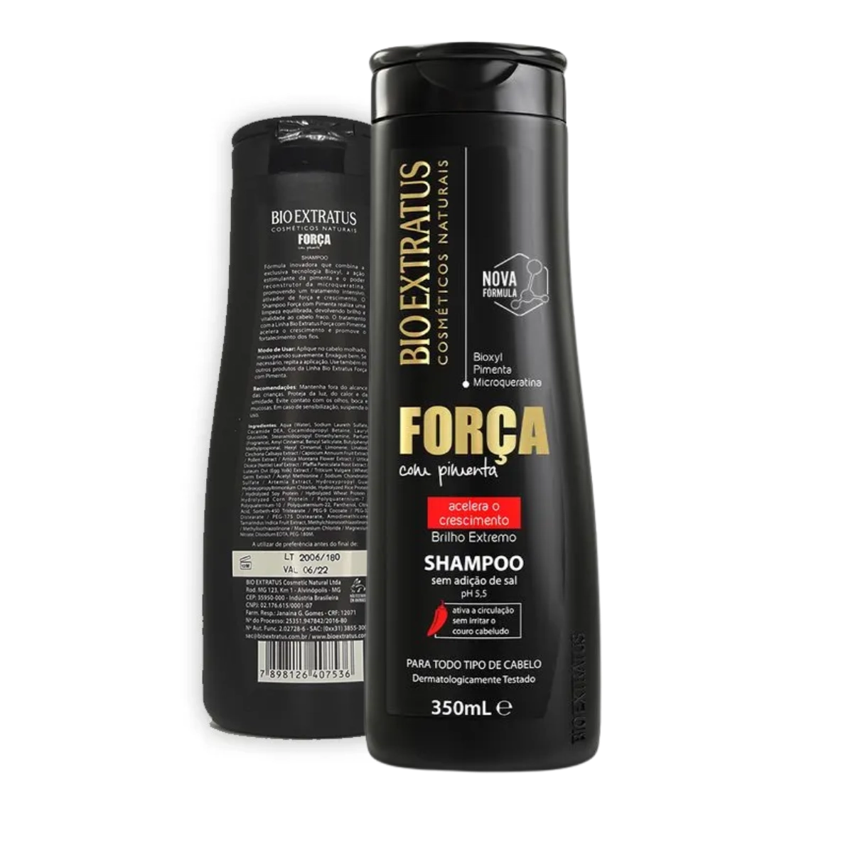 Shampoo Forca Pimenta 350ml