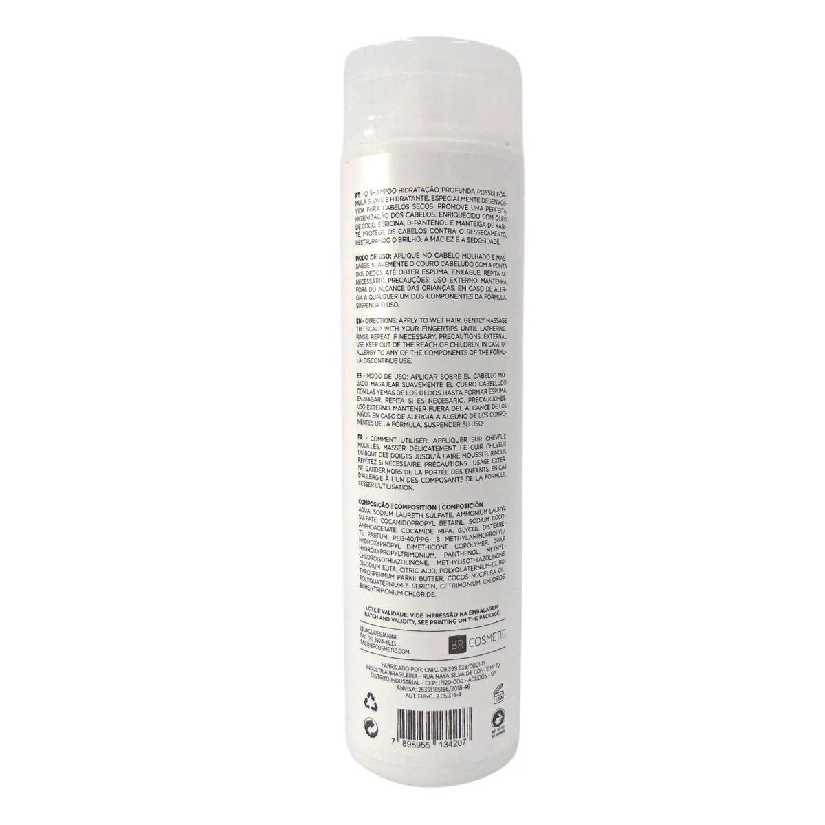 SHAMPOO HIDRATAÇÃO PROFUNDA JACQUES JANINE 240ML