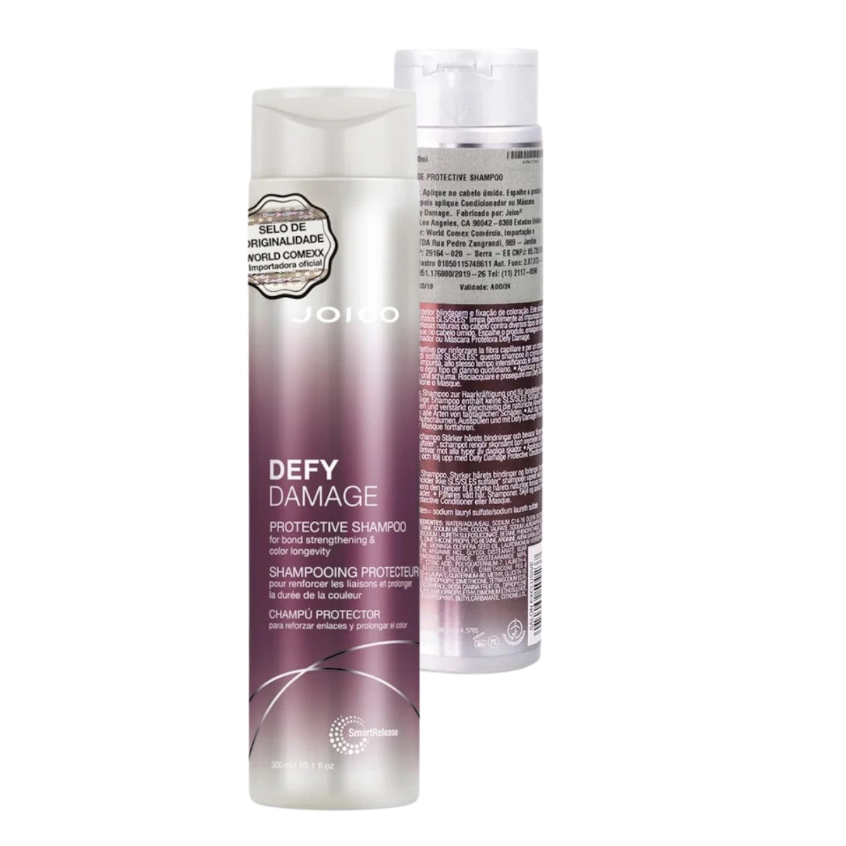 SHAMPOO PROTETOR E FORTALECEDOR JOICO DEFY DAMAGE 300 ML
