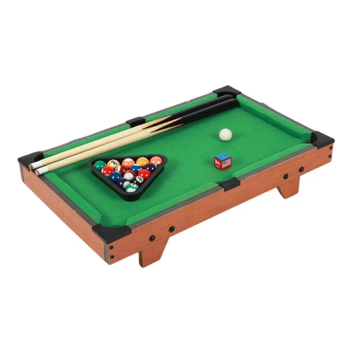 SINUCA INFANTIL 16 BOLAS BANG TOYS VERDE 