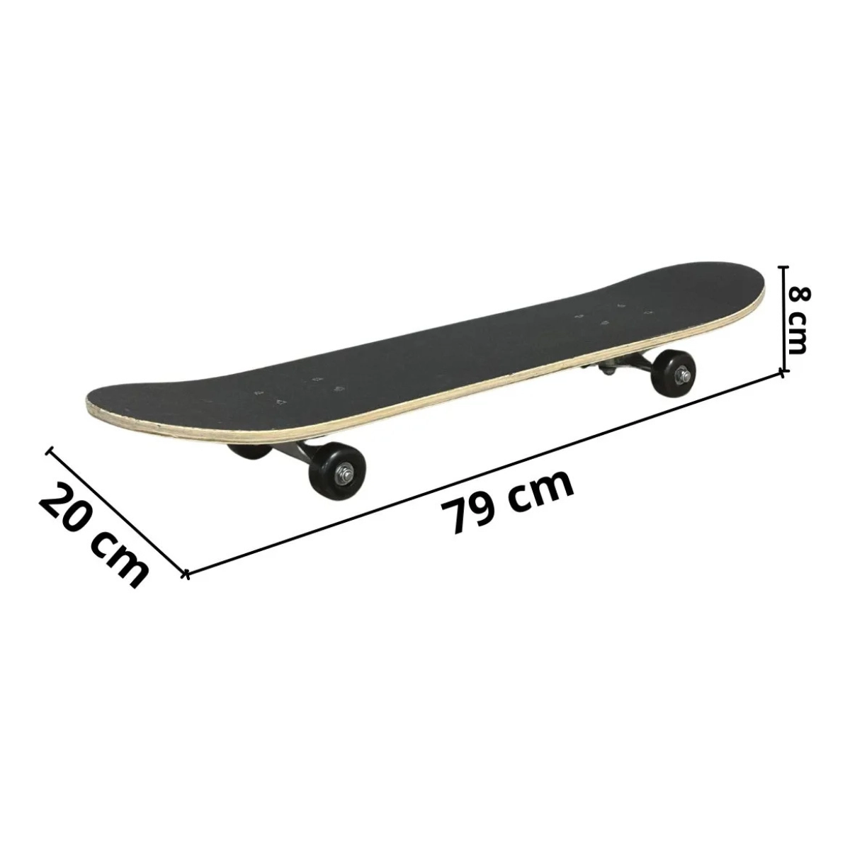 SKATE INFANTIL 31 POLEGADAS COM KIT DE PROTEÇÃO IMPORTWAY BW014K