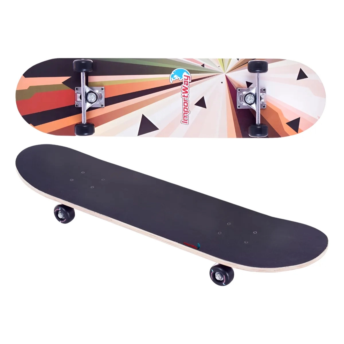 SKATE INFANTIL 31 POLEGADAS PRETO BW014 IMPORTWAY