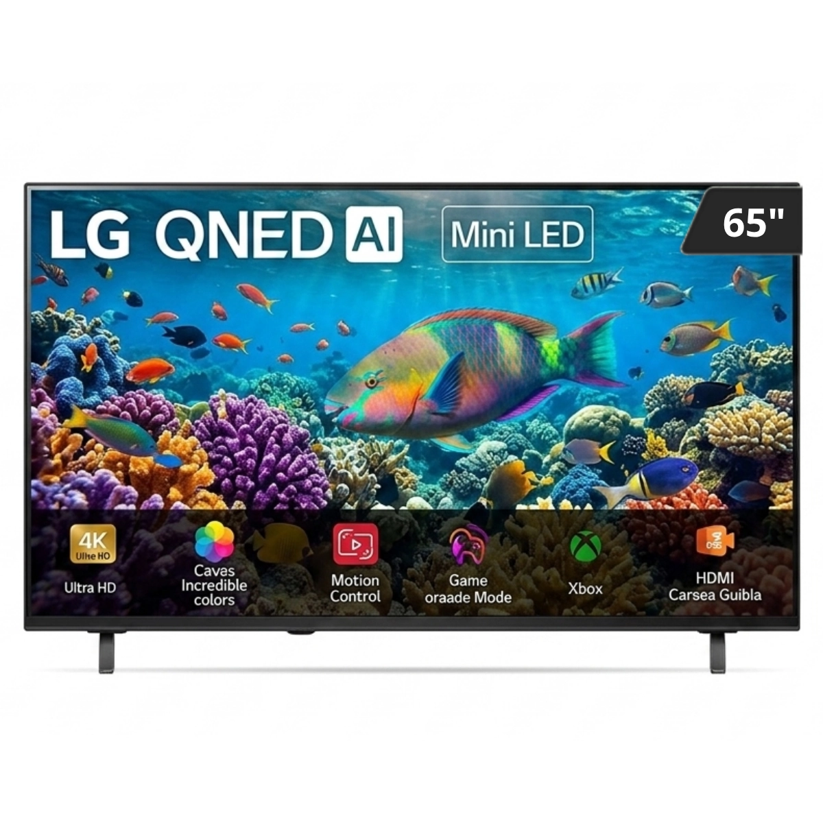 SMART TV LG 65 QNED70 MINILED 4K ULTRA HD WI FI 65QNED70BSA