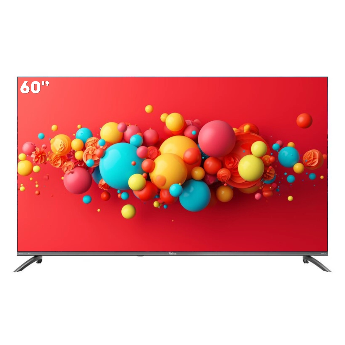 SMARTTV 60 POLEGADAS PHILCO QLED 4K BORDA INFINITA ROKU TV DOLBY COM MIDIACAST E ALEXA