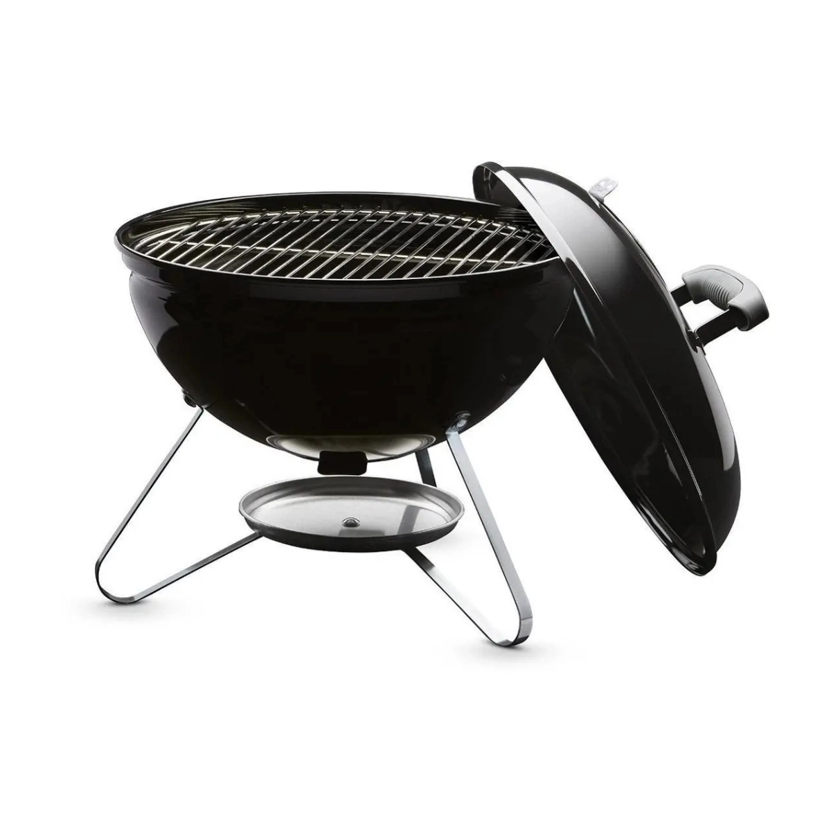 SMOKEY JOE BLACK CHURRASQUEIRA COMPACTA PRETA A CARVAO WEBER SMOKEY JOE BLACK CHURRASQUEIRA COMPACTA PRETA A CARVAO WEBER
