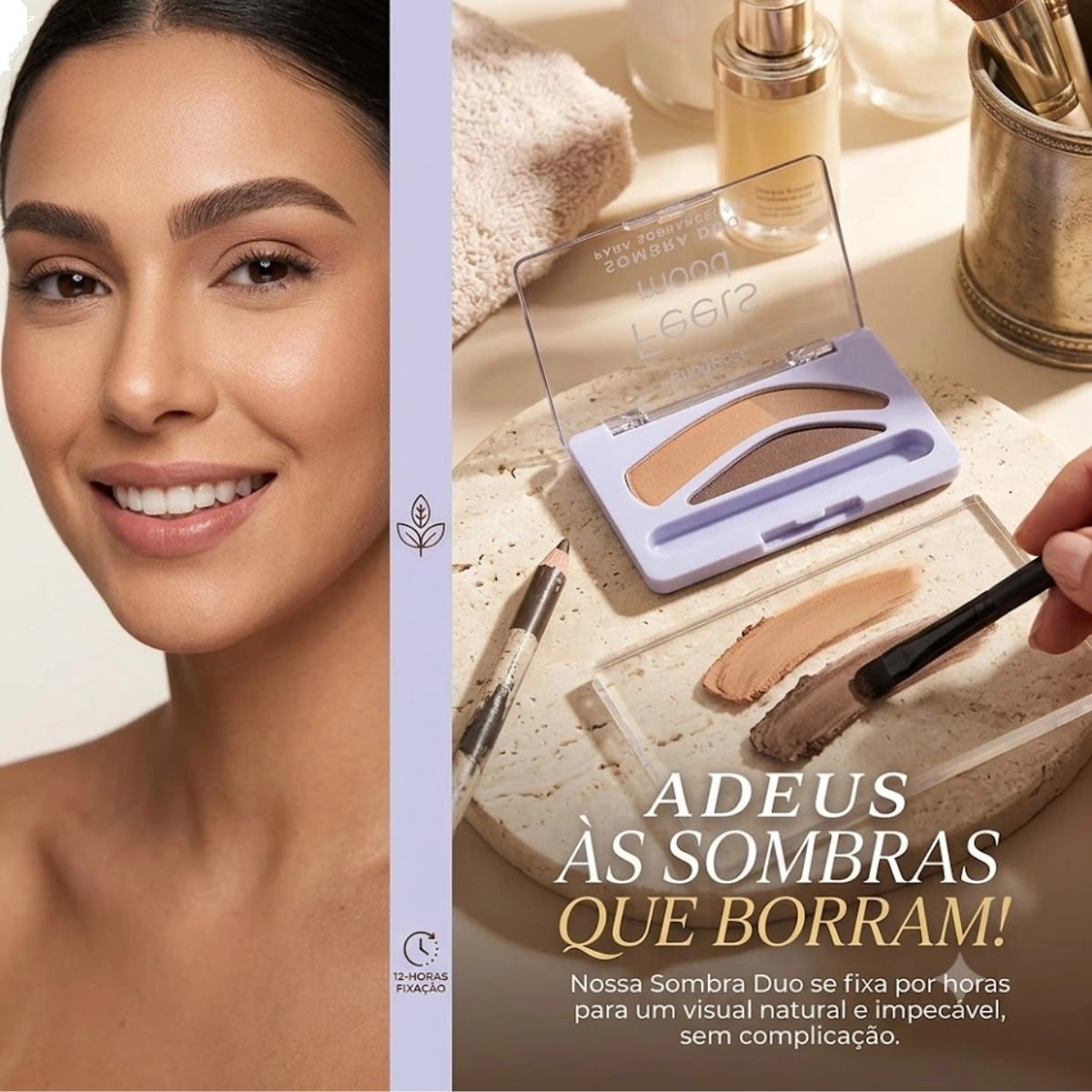 SOMBRA DUO PARA SOBRANCELHAS RUBY ROSE FEELS MOOD 02 1,8G