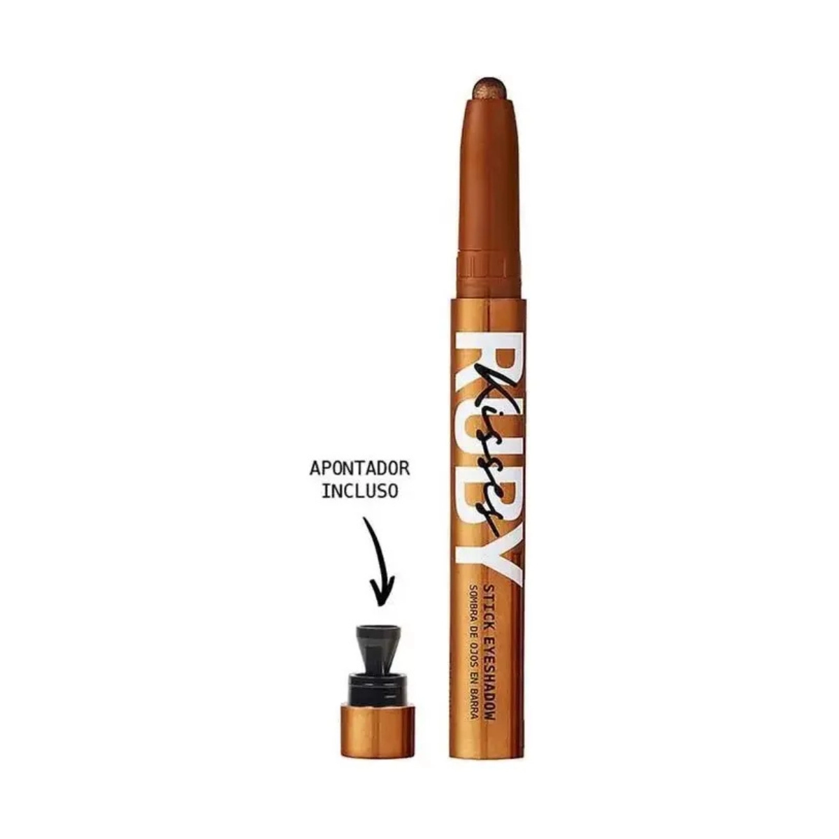 SOMBRA PARA OLHOS EM BARRA RUBY KISSES STICK EYESHADOW COR BRONZE SOMBRA PARA OLHOS EM BARRA RUBY KISSES STICK EYESHADOW COR BRONZE