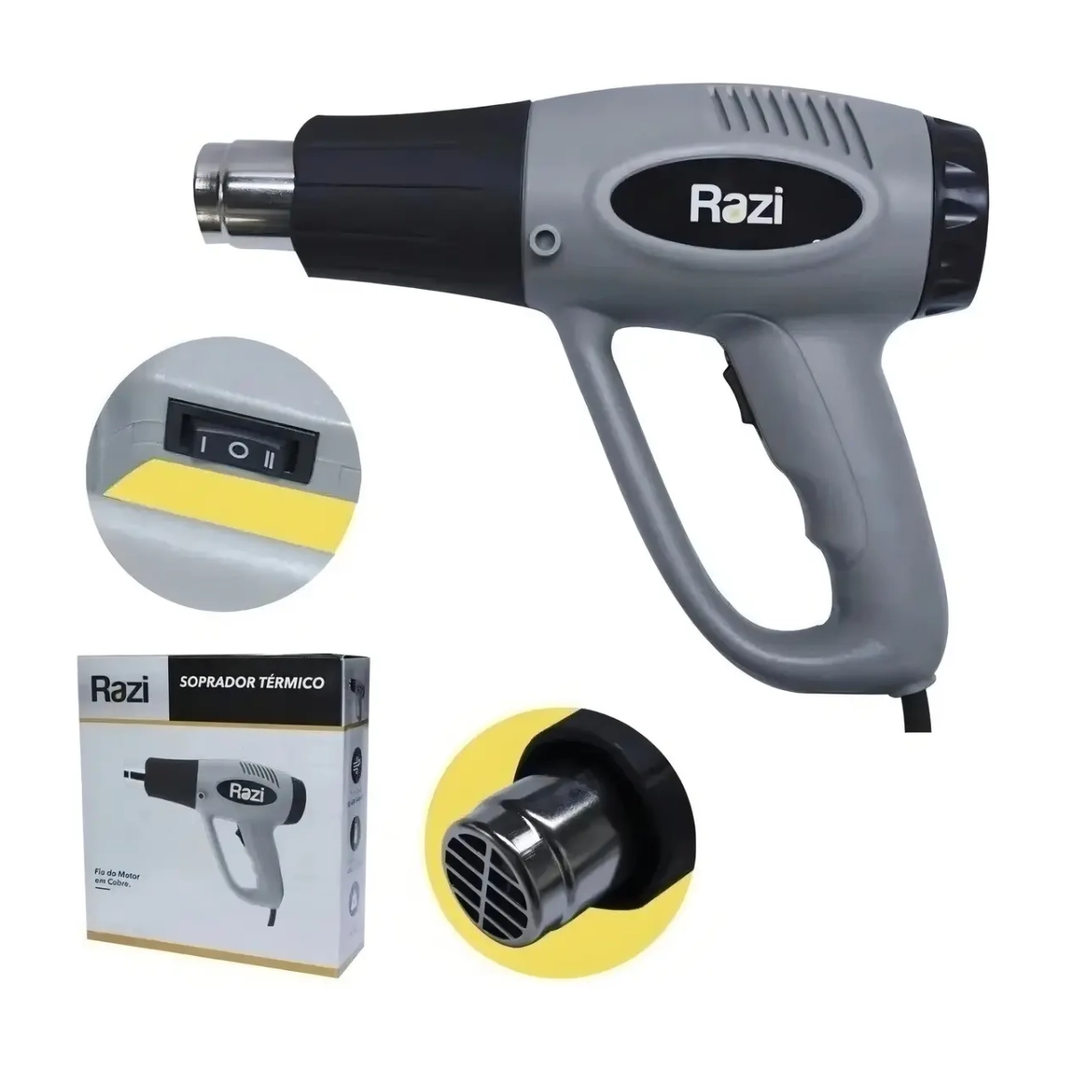 Soprador Termico 2000w 220v