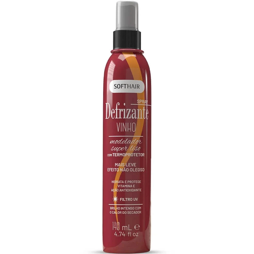 SPRAY DEFRIZANTE VINHO SOFT HAIR 140ML