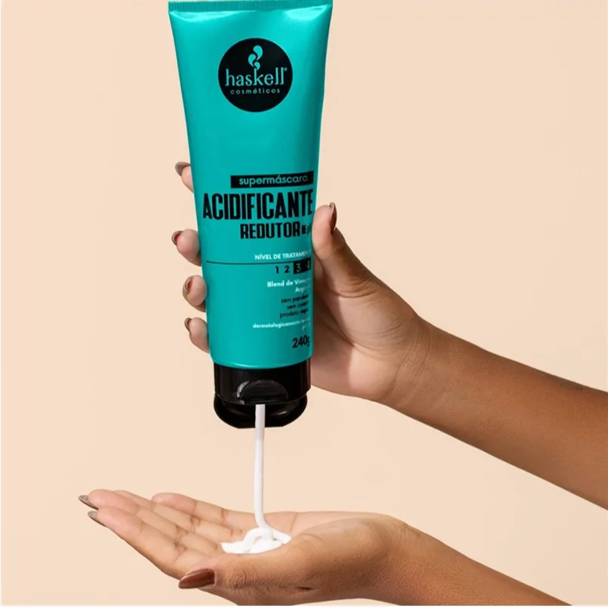 Supermascara Acidificante Redutor de Ph 240gr