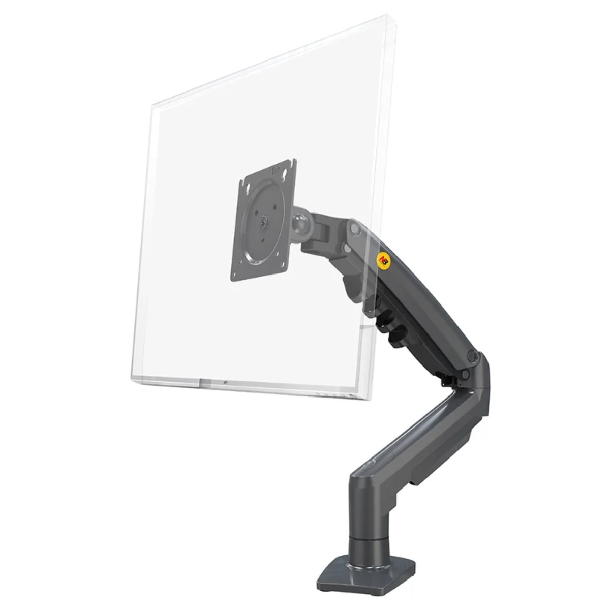 SUPORTE ARTICULADO NORTH BAYOU F80 DE MESA PARA TV MONITOR DE 17 ATÉ 30 PRETO