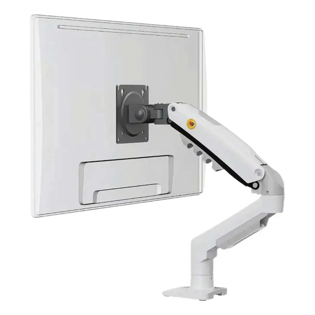Suporte de Monitor Pistao a Gás Articulado Nb-f80-xe 17 a 30 Branco Suporte de Monitor Pistao a Gás Articulado Nb-f80-xe 17 a 30 Branco