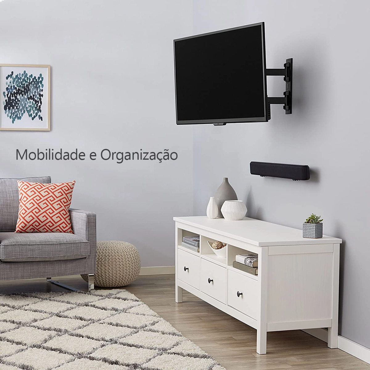 SUPORTE MULTIARTICULADO DE TV 32&quot; A 65&quot; FITTER FA4