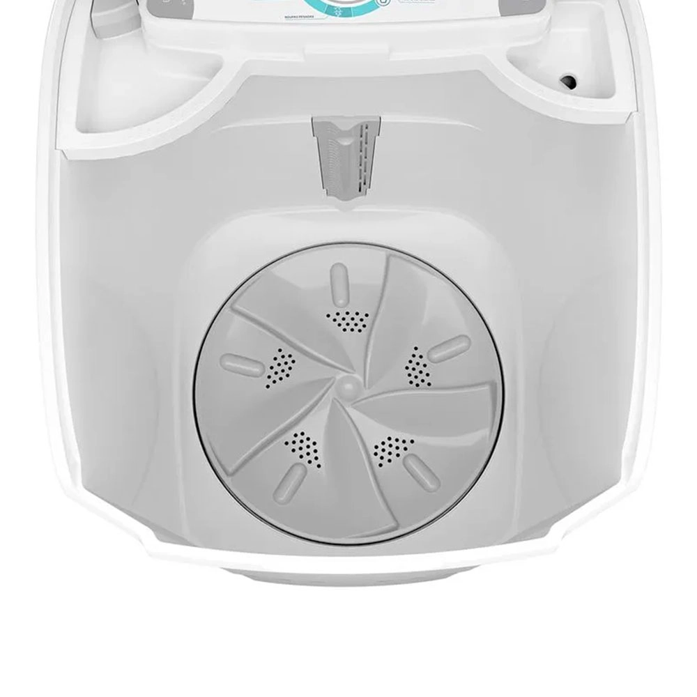 TANQUINHO DE LAVAR ROUPA SEMI AUTOMÁTICO BRITÂNIA 10KG BRANCO