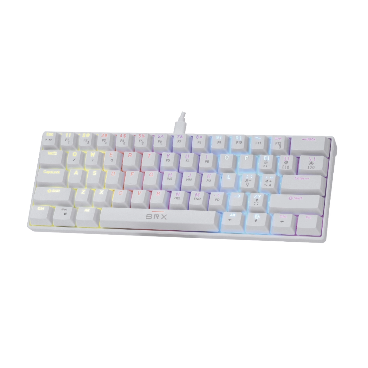 TECLADO MECANICO GAMER BTX MW405 RGB ANTI-GHOSTING ABNT2