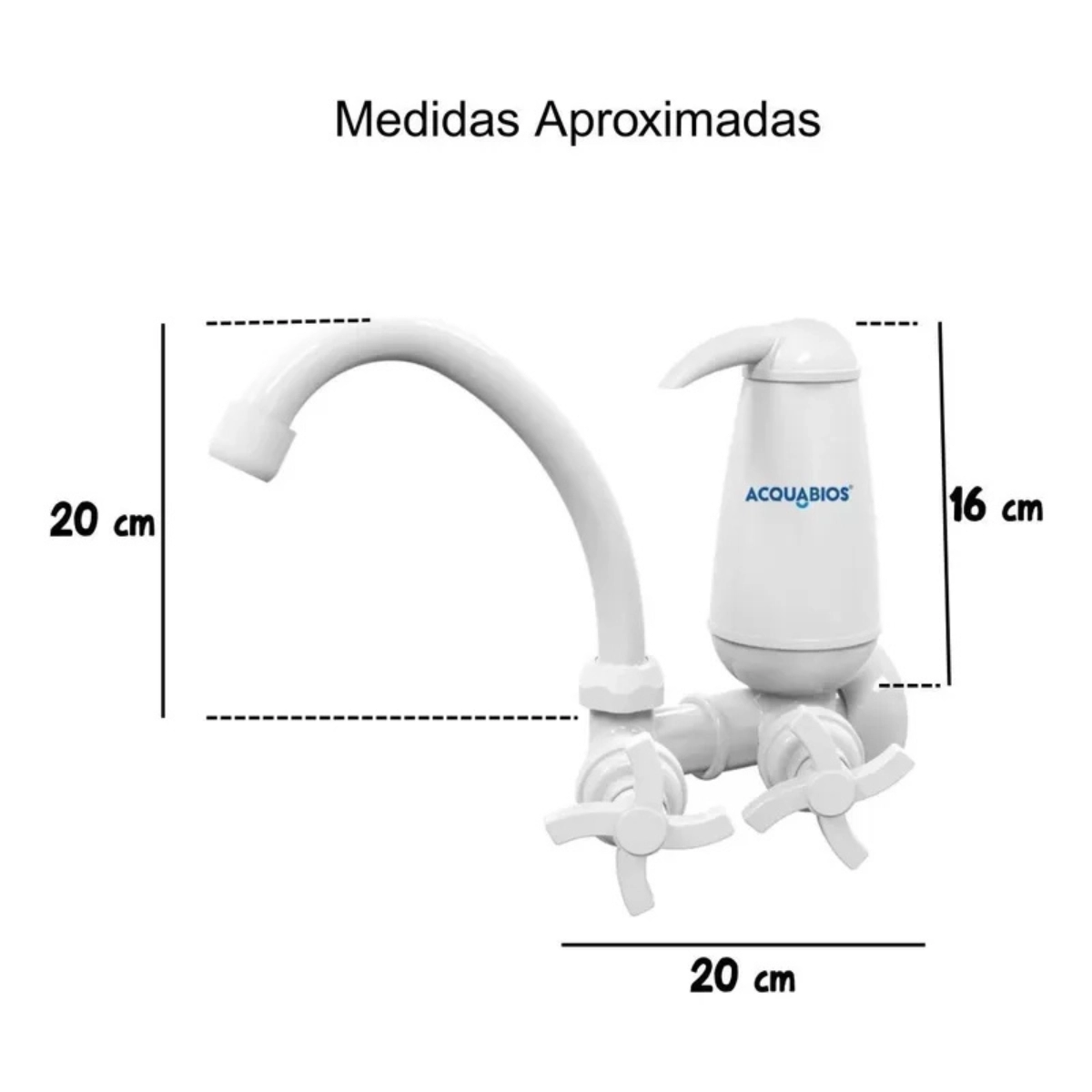 TORNEIRA COM FILTRO BRANCA E05 BICA MÓVEL QUADRISETA TORNEIRA COM FILTRO BRANCA E05 BICA MÓVEL QUADRISETA