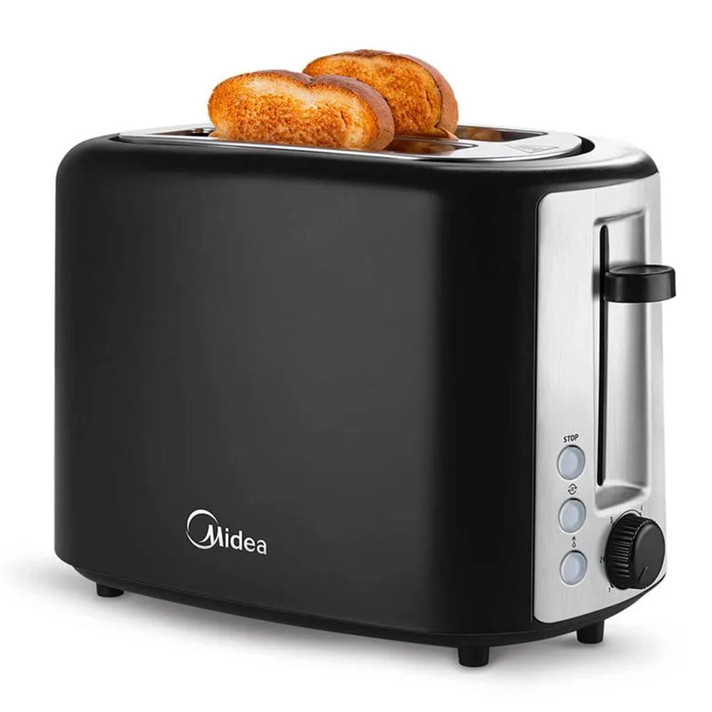 TORRADEIRA ELÉTRICA AUTOMÁTICA QUICK TOAST MIDEA PRETA 127V