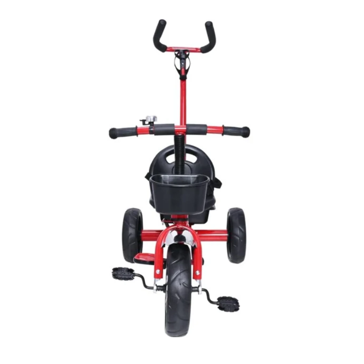 TRICICLO INFANTIL DE PASSEIO COM APOIADOR VERMELHO UNISSEX ZIPPY TOYS