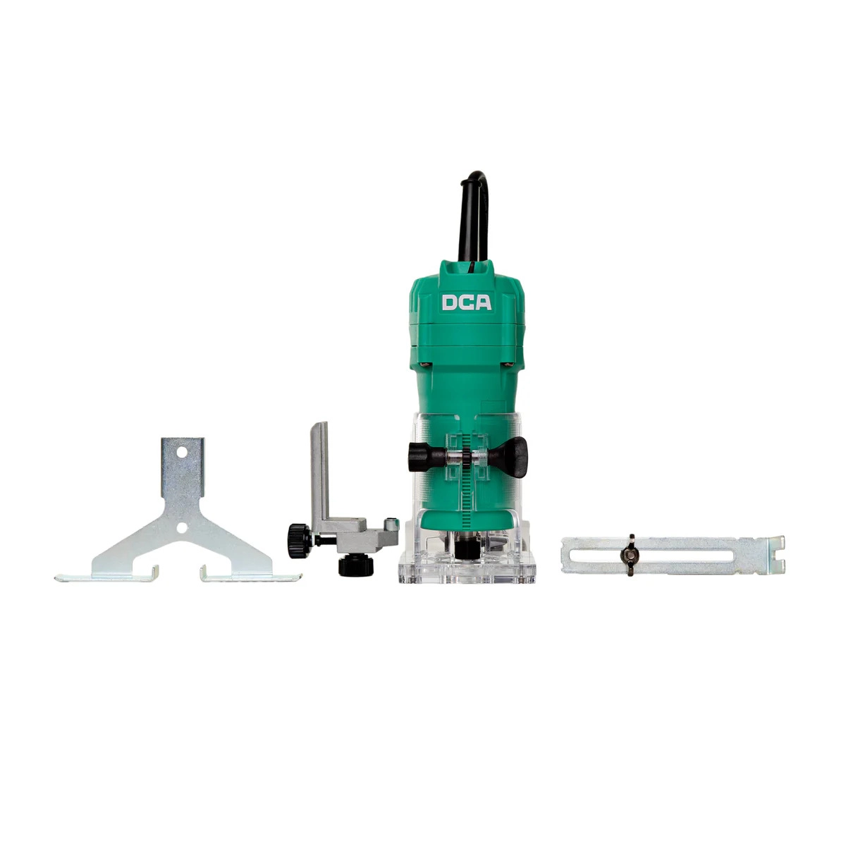 Tupia Manual 1/4'' 530W Base Acrilica Transparente 220V 