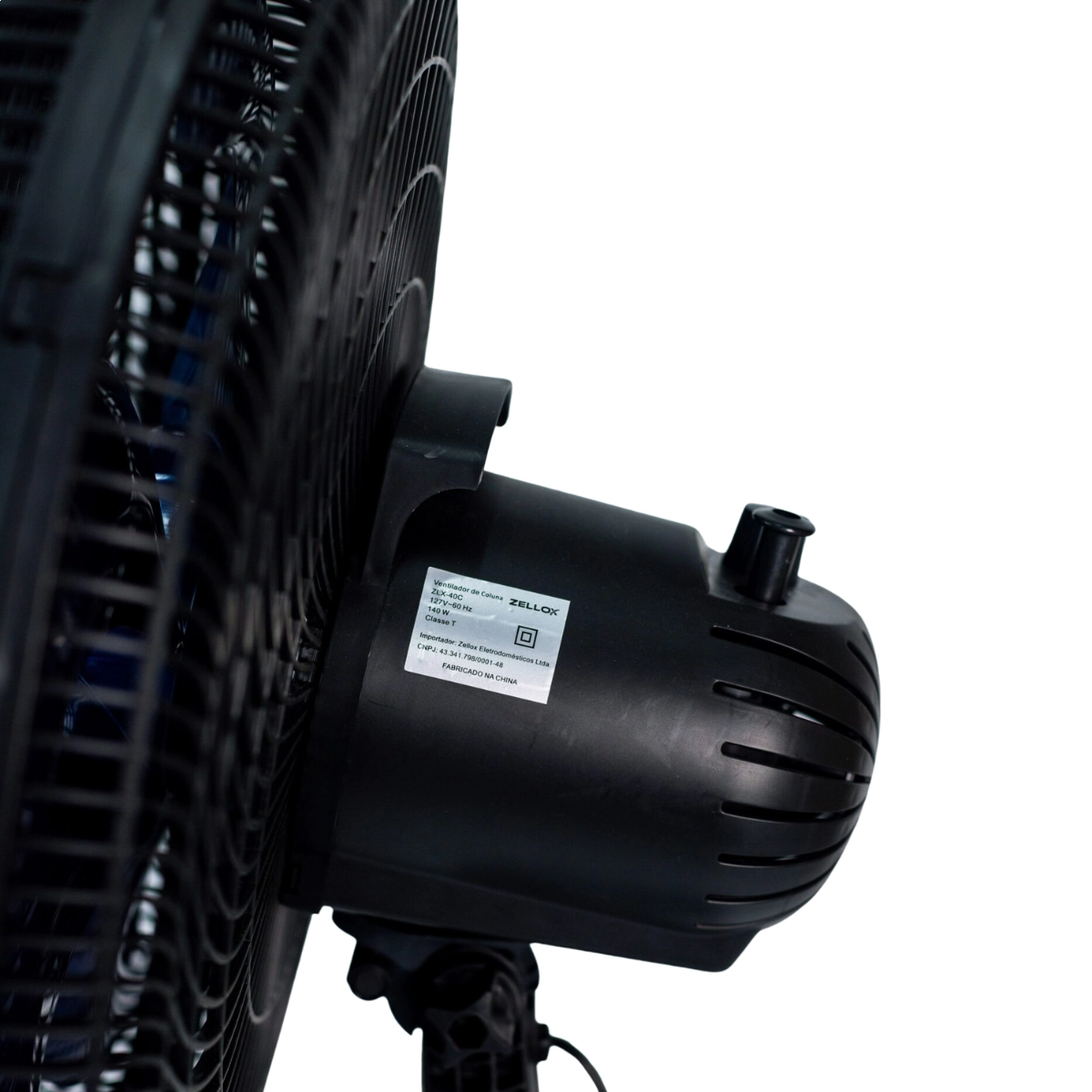 VENTILADOR DE COLUNA 6 PÁS POTENTE OSCILANTE SILENCIOSO 40CM ZLX-40C 127V ZELLOX VENTILADOR DE COLUNA 6 PÁS POTENTE OSCILANTE SILENCIOSO 40CM ZLX-40C 127V ZELLOX