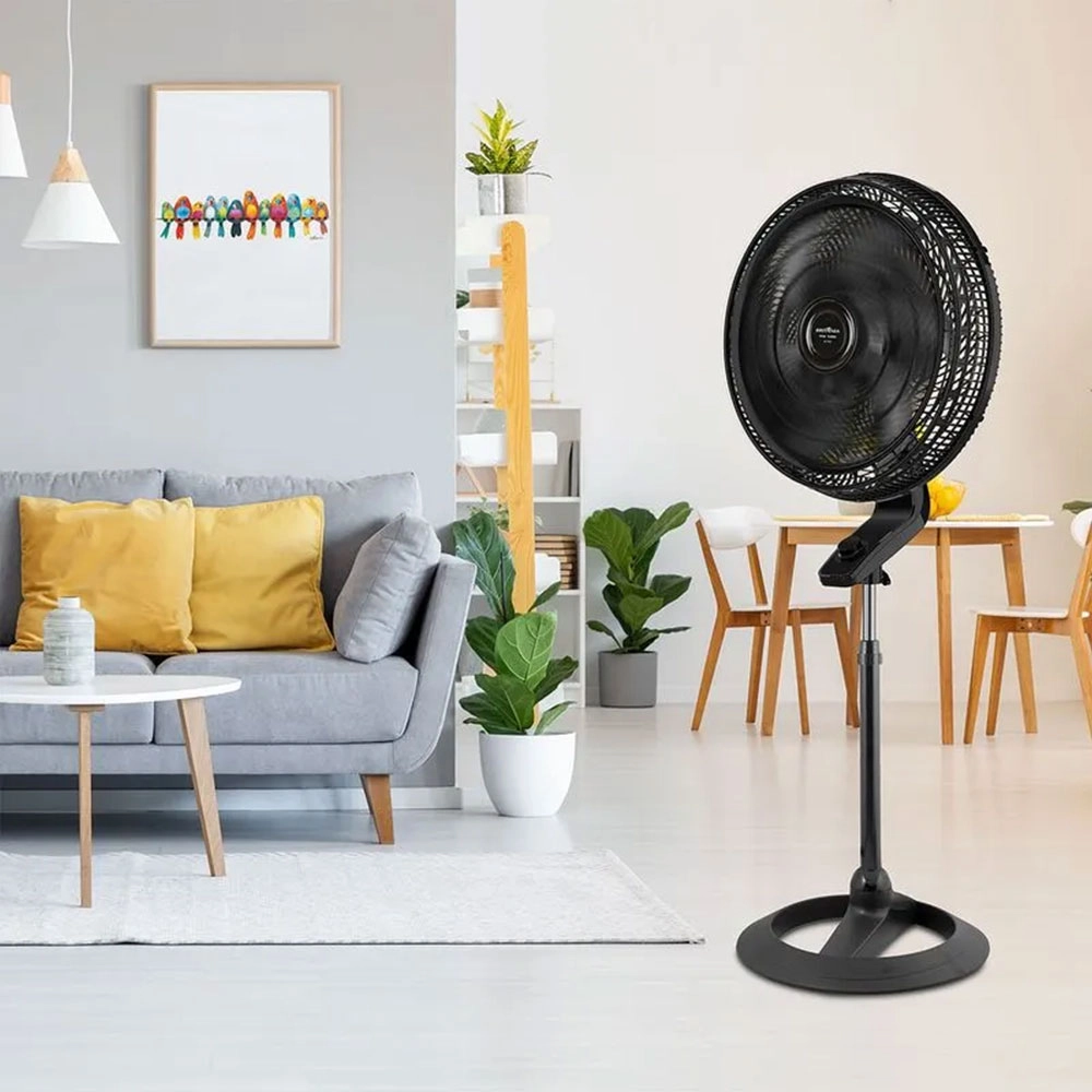 Ventilador de Coluna Britânia 175w Silencioso Maxx Force 6 Pás 127v