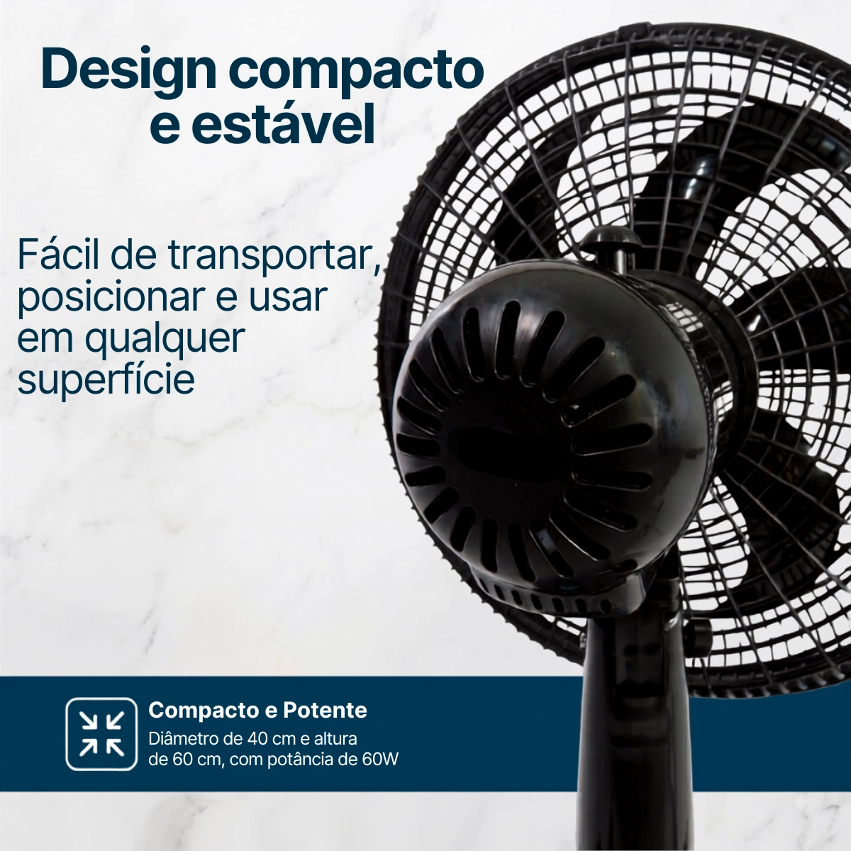 VENTILADOR DE MESA LATINA 40CM 6 PAS SILENCIOSO VO641 220V VENTILADOR DE MESA LATINA 40CM 6 PAS SILENCIOSO VO641 220V