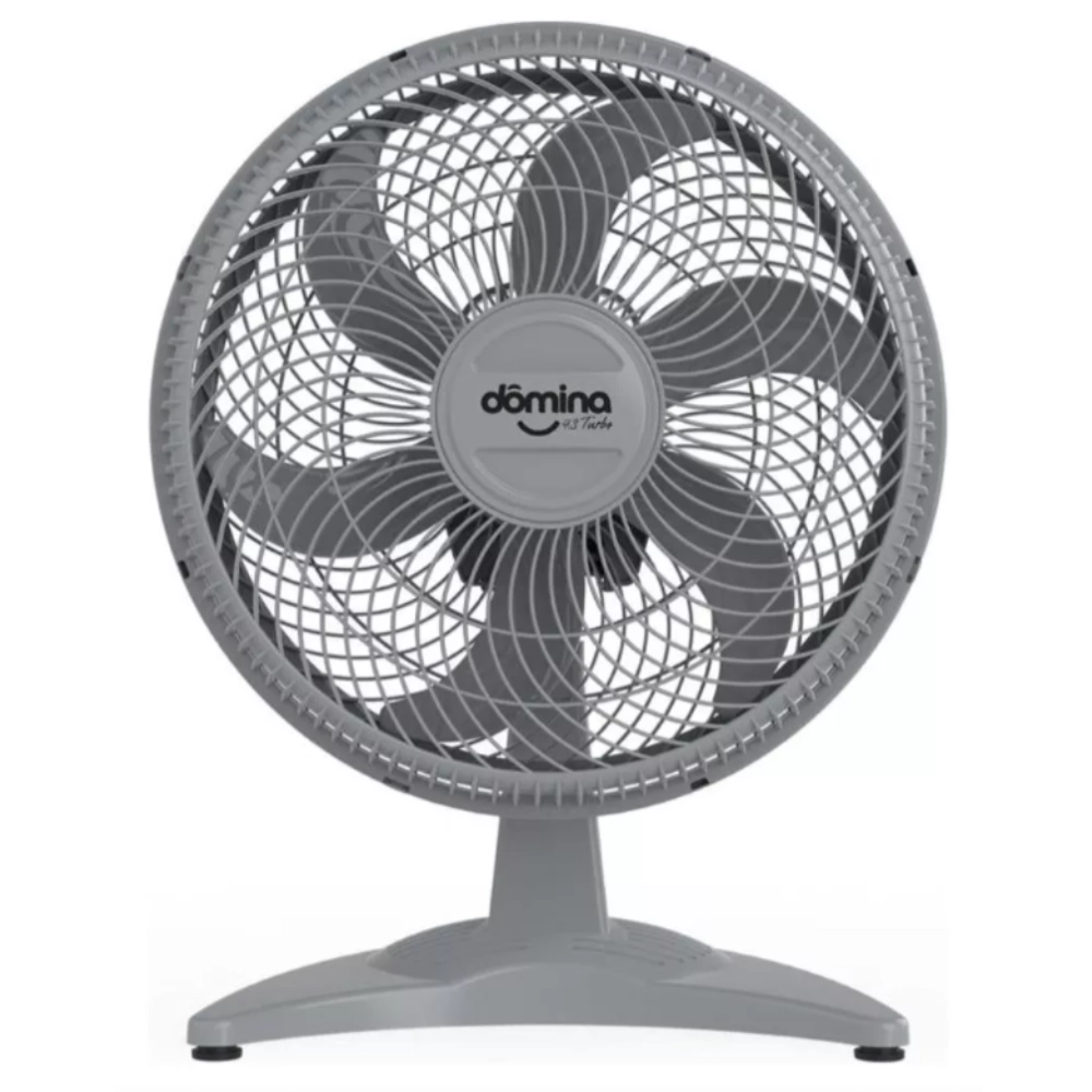 Ventilador de Mesa Silencioso Turbo Power 200w 50cm Bivolt - Prata 