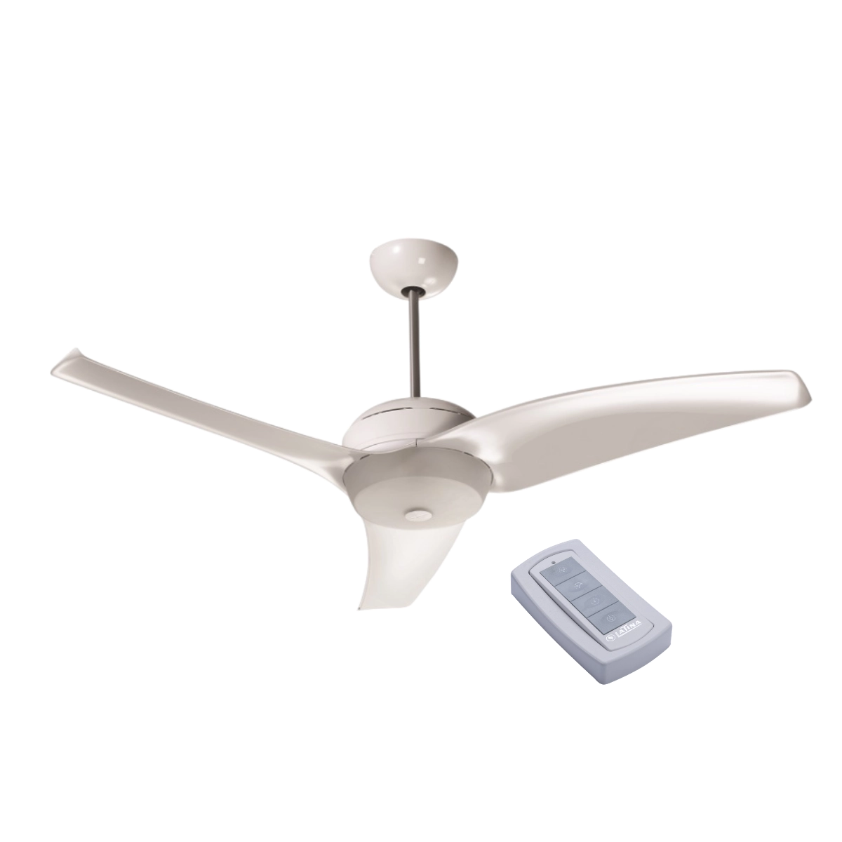 VENTILADOR DE TETO LATINA VT673 CONTROLE REMOTO BRANCO 220V VENTILADOR DE TETO LATINA VT673 CONTROLE REMOTO BRANCO 220V