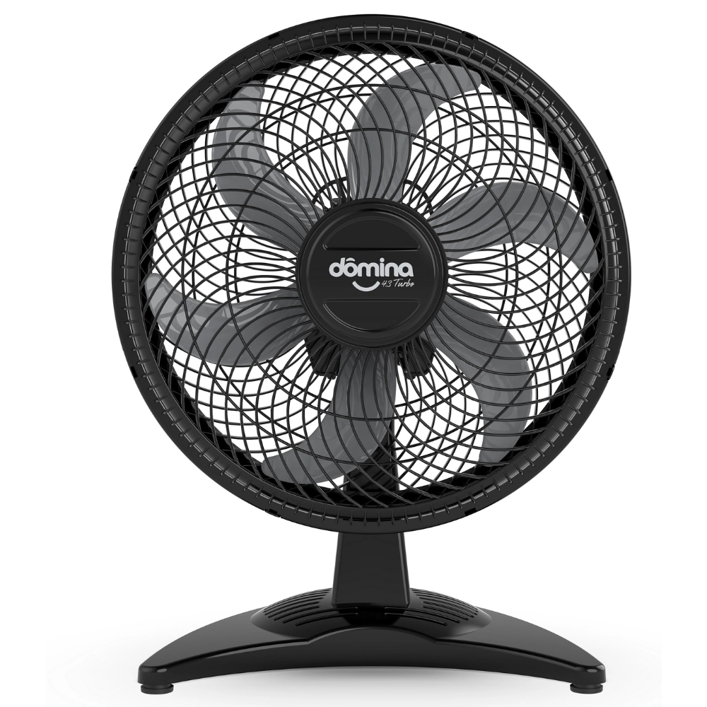 Ventilador Domina Oscilante Mesa 43 Cm 127 V Titanium