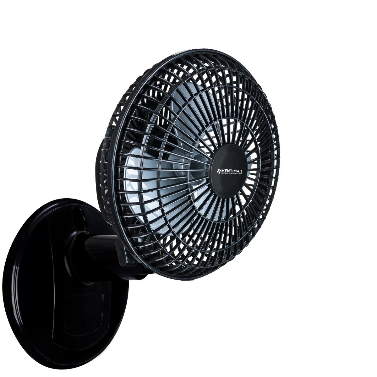 Ventilador Mini Turbo 20cm Preto/prata 220v Ventimais