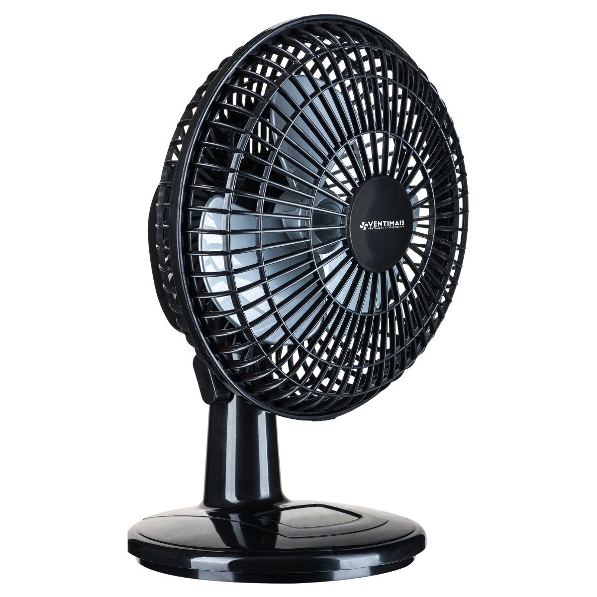 Ventilador Mini Turbo 20cm Preto/prata 220v Ventimais