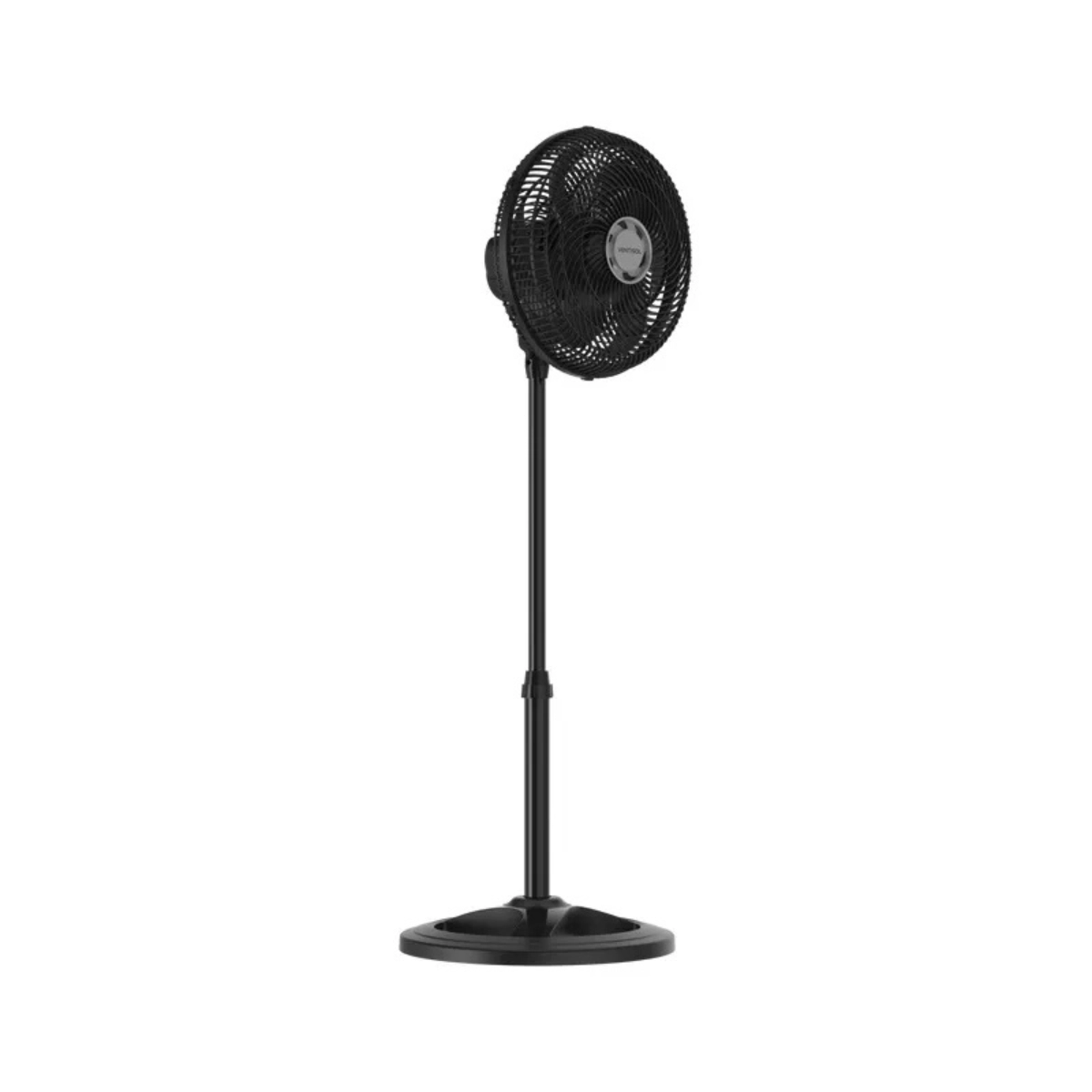 VENTILADOR OSCILANTE DE COLUNA VENTISOL 30CM TURBO 6 PÁS PRETO 127V