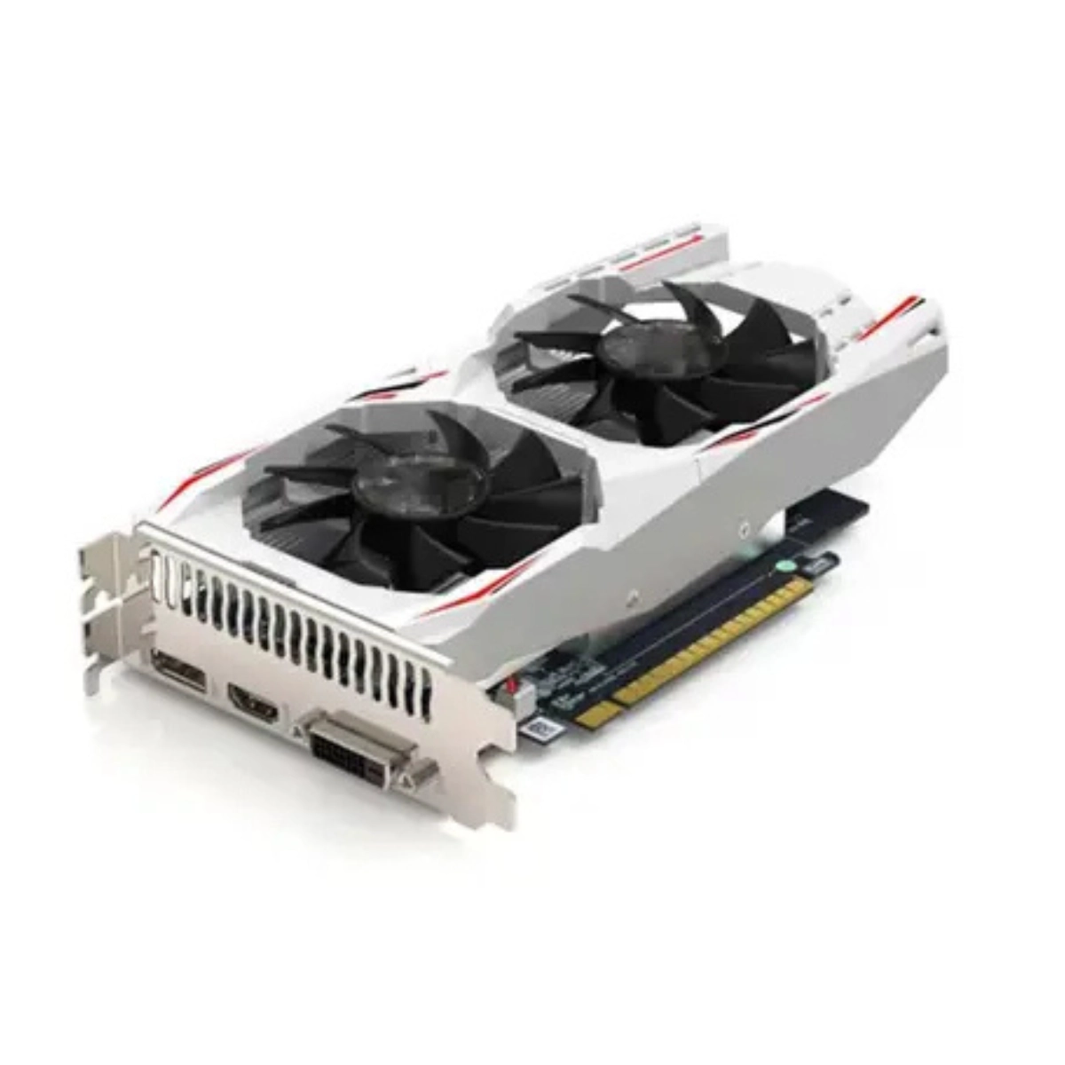 PLACA DE VIDEO GTX1050 TI GDDR5 4GB 128BITS PELADIN KAITIAN BRANCO |