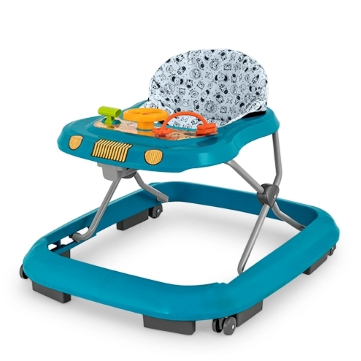 Andador Infantil Safari II Azul Até 12kg Compacto, Seguro e Fácil de Limpar Andador Infantil Safari II Azul Até 12kg Compacto, Seguro e Fácil de Limpar