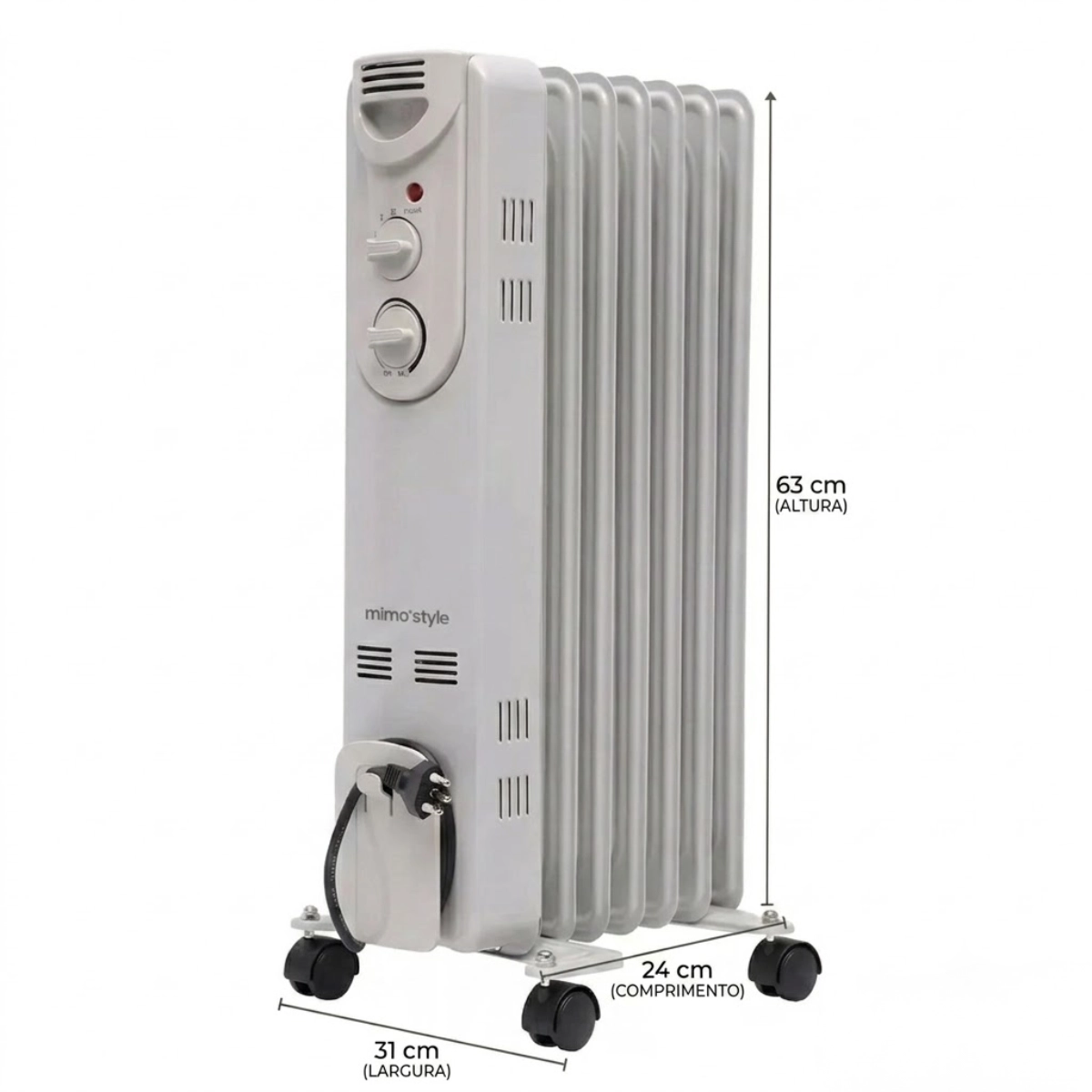 AQUECEDOR A ÓLEO MIMO STYLE AQ03 220V