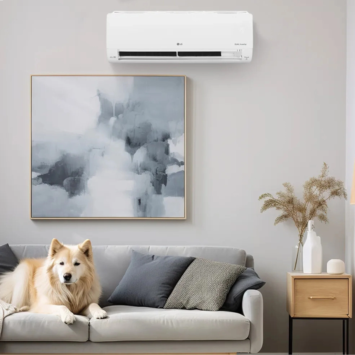 AR CONDICIONADO SPLIT LG DUAL VOICE 12000 BTUS FRIO 220V WIFI AR CONDICIONADO SPLIT LG DUAL VOICE 12000 BTUS FRIO 220V WIFI