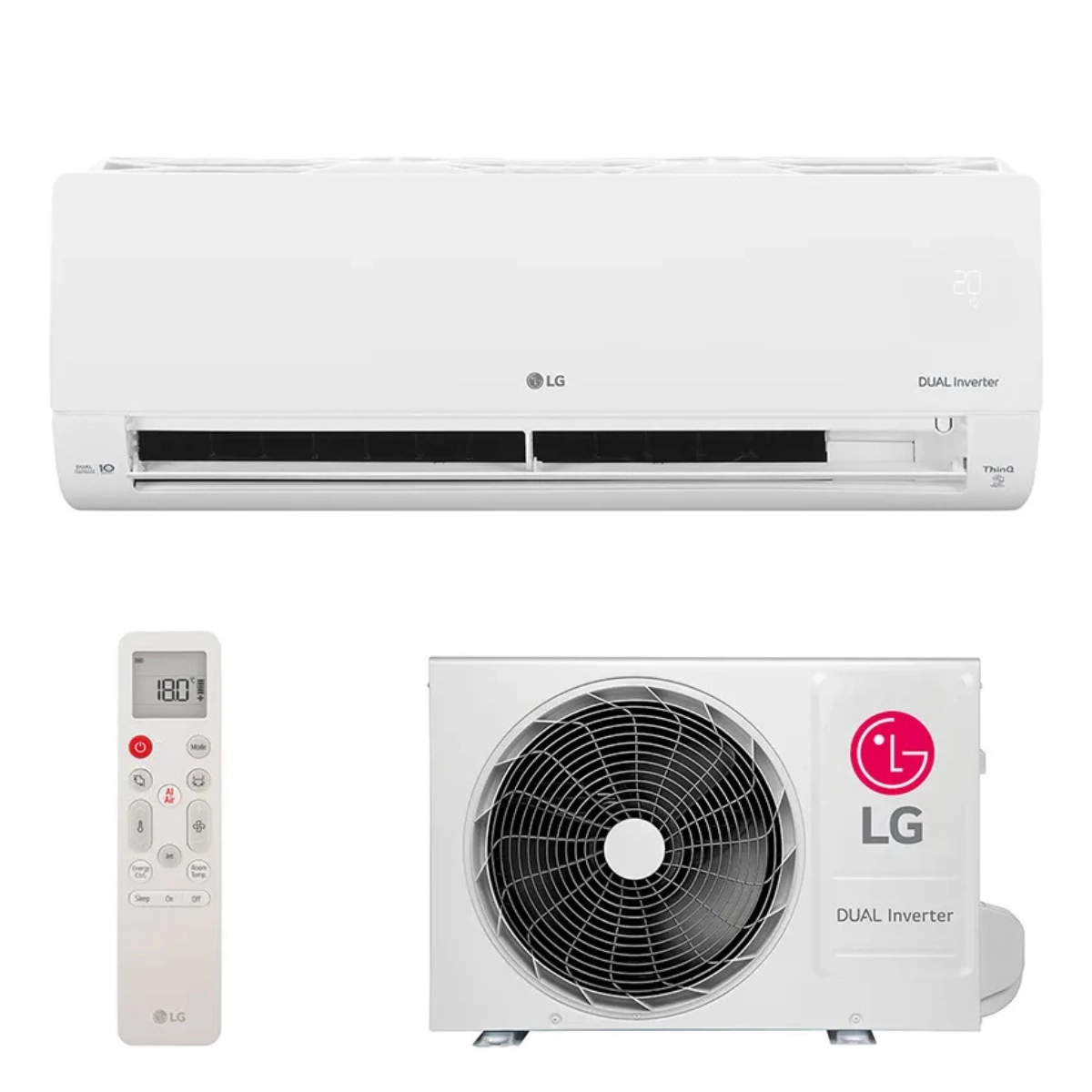 AR CONDICIONADO SPLIT LG DUAL VOICE 12000 BTUS FRIO 220V WIFI AR CONDICIONADO SPLIT LG DUAL VOICE 12000 BTUS FRIO 220V WIFI