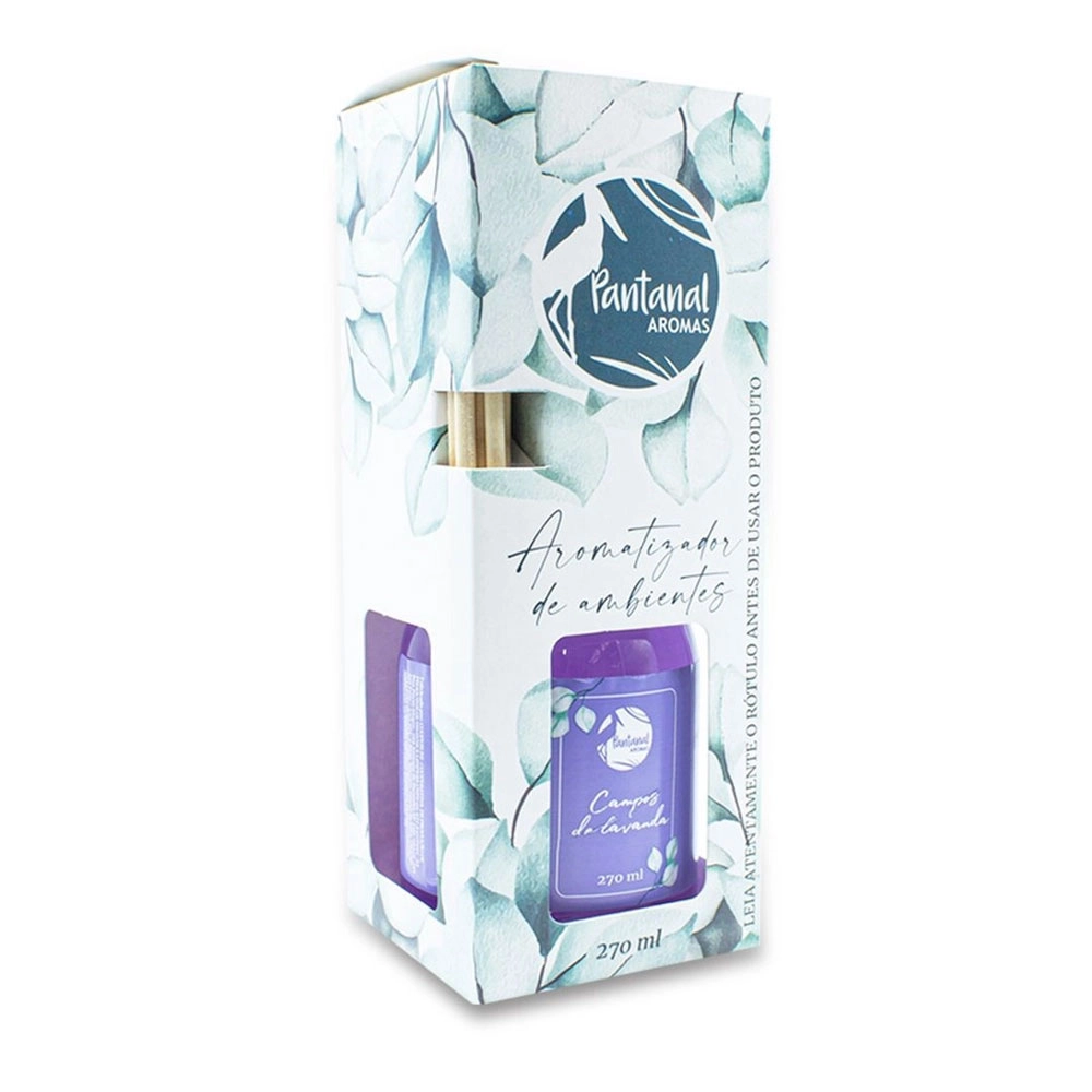 Aromatizador de Ambiente Pantanal Aromas com Essência de Lavanda 270ml
