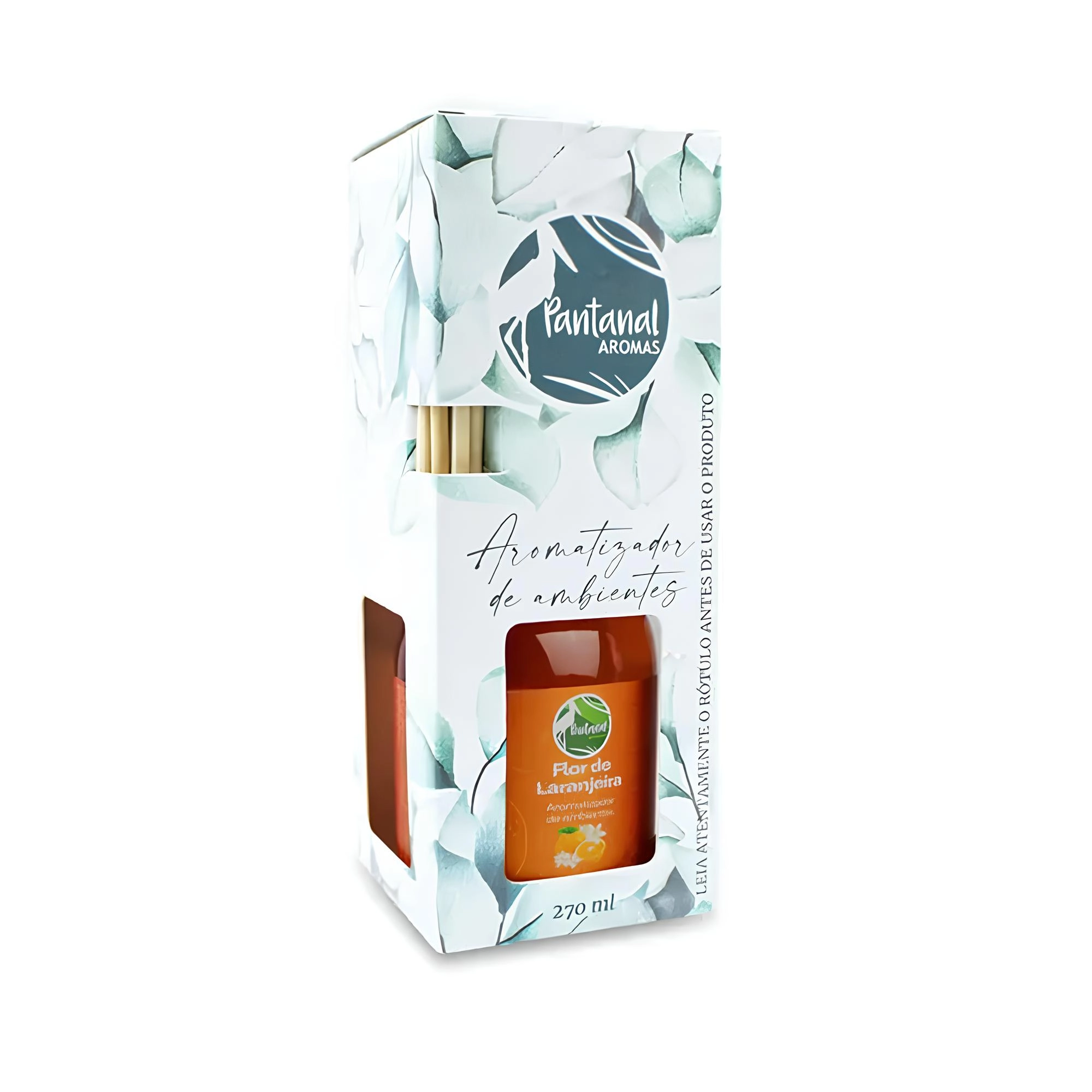 Aromatizador de Ambiente Pantanal Aromas com Essência Flor de Laranjeira 270ml