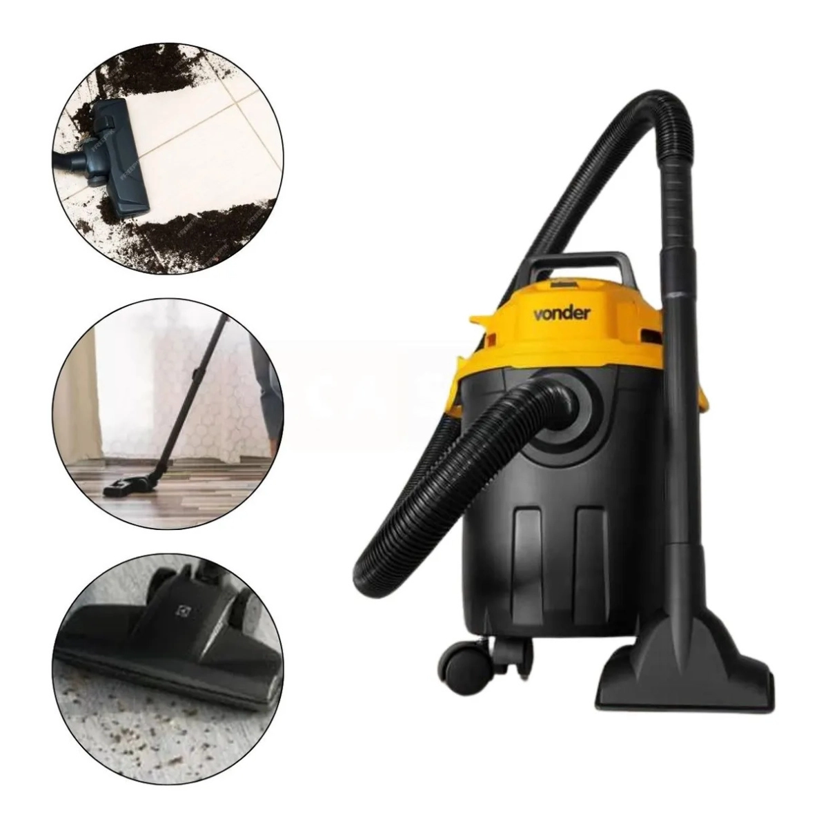 ASPIRADOR DE PÓ PROFISSIONAL 10L 1000W APV1010 VONDER 127V