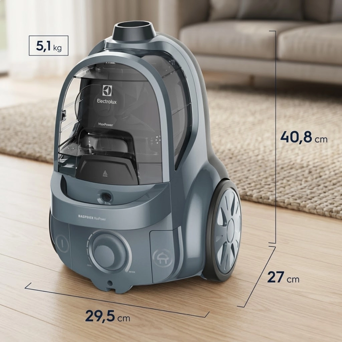 ASPIRADOR DE PÓ SEM SACO ELECTROLUX 1600W EASE TECNOLOGIA CYCLONIC POWER 220V ASPIRADOR DE PÓ SEM SACO ELECTROLUX 1600W EASE TECNOLOGIA CYCLONIC POWER 220V
