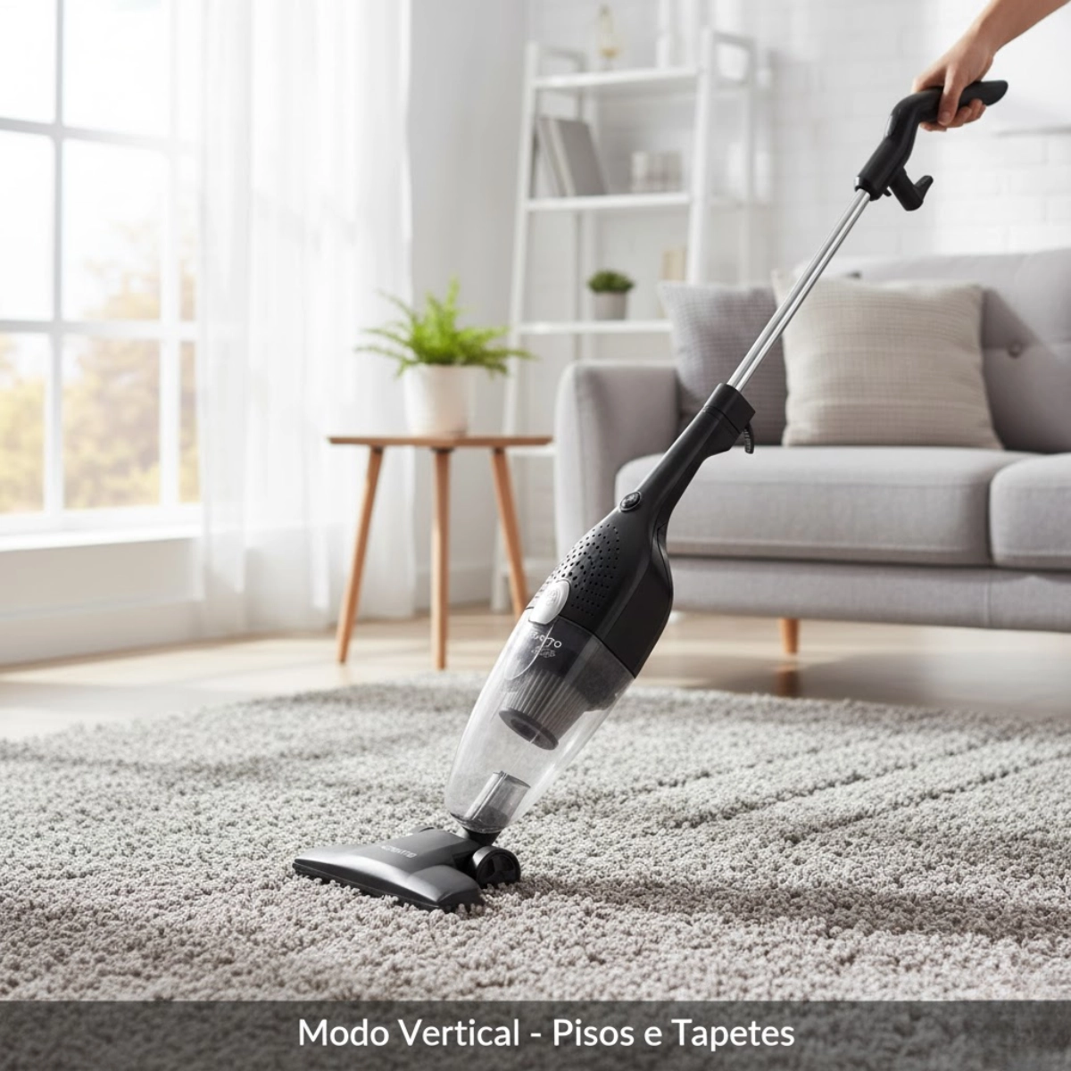 ASPIRADOR DE PO VERTICAL PRETO 2 EM 1 100W 127V AGRATTO ASPIRADOR DE PO VERTICAL PRETO 2 EM 1 100W 127V AGRATTO