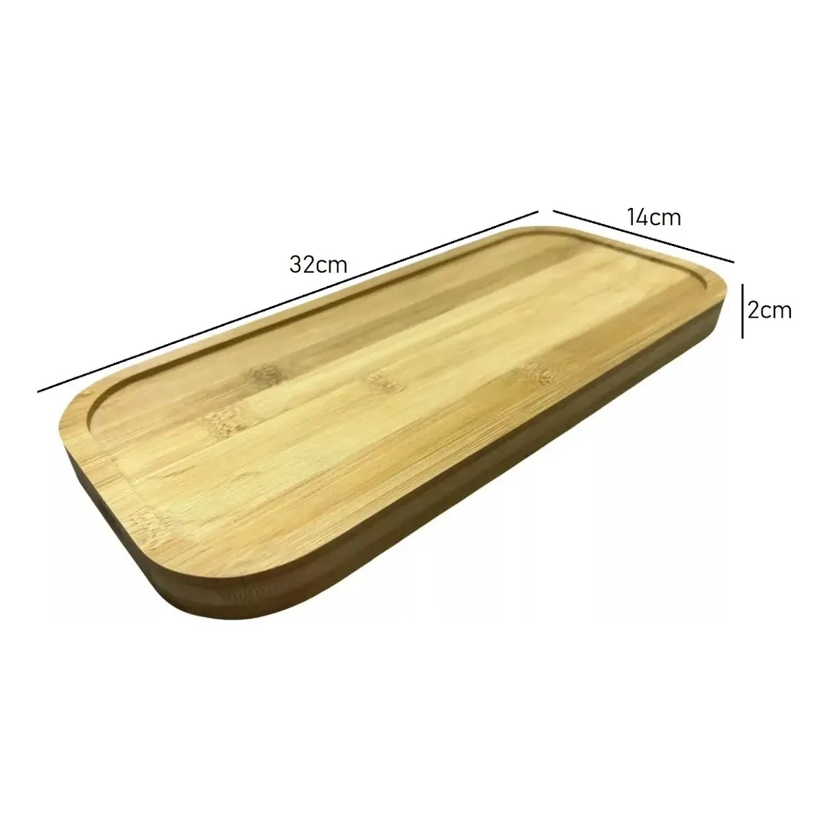 BANDEJA BAMBU RETANGULAR 32X14CM EM MADEIRA PARA PETISCOS E CAFE BANDEJA BAMBU RETANGULAR 32X14CM EM MADEIRA PARA PETISCOS E CAFE