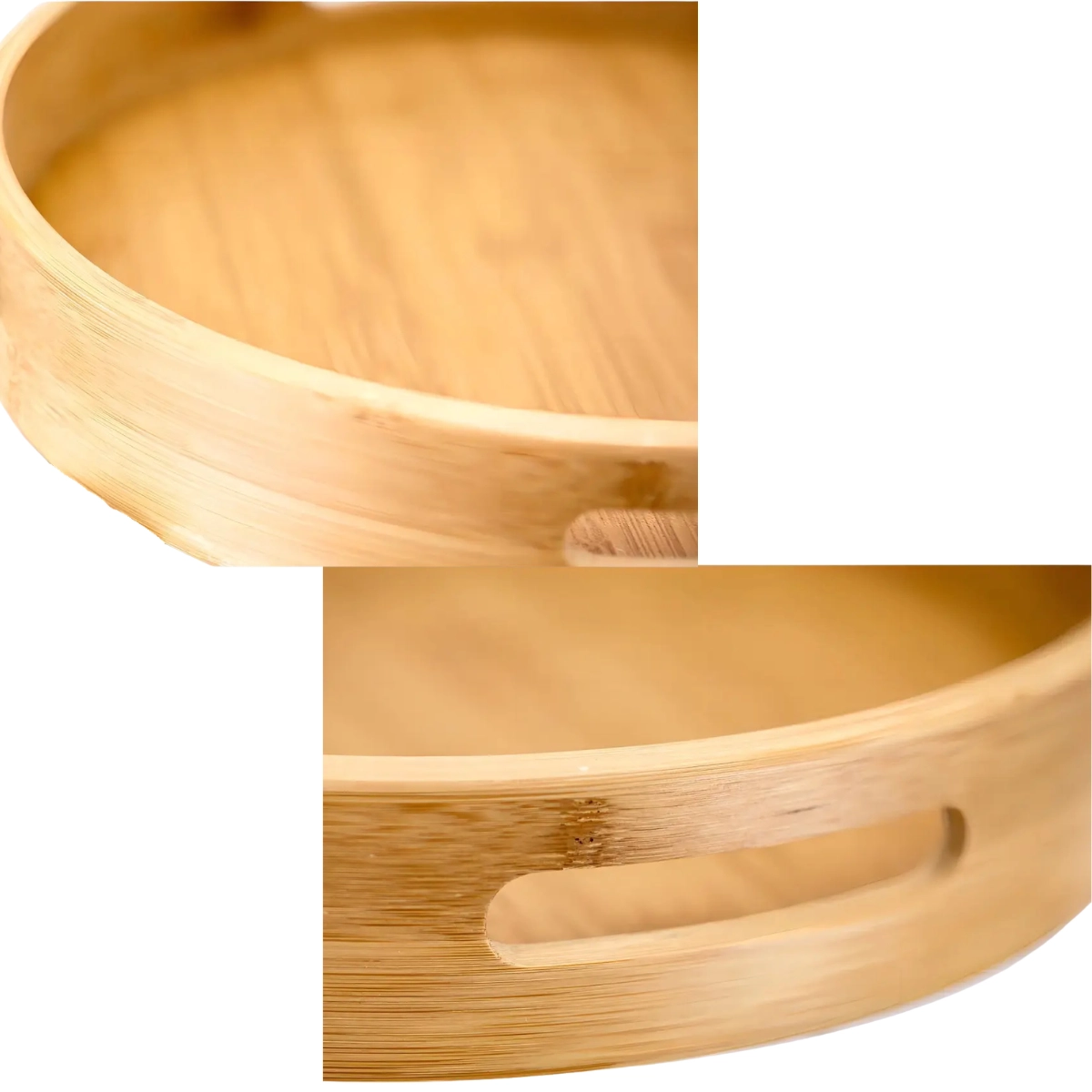 BANDEJA RENDONDA FUNDA BAMBU 30CM
