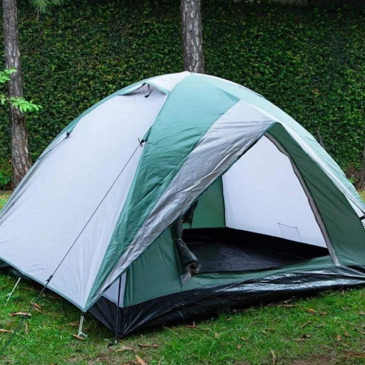 BARRACA VENUS ULTRA 5 PESSOAS CINZA E VERDE NAUTIKA BARRACA VENUS ULTRA 5 PESSOAS CINZA E VERDE NAUTIKA