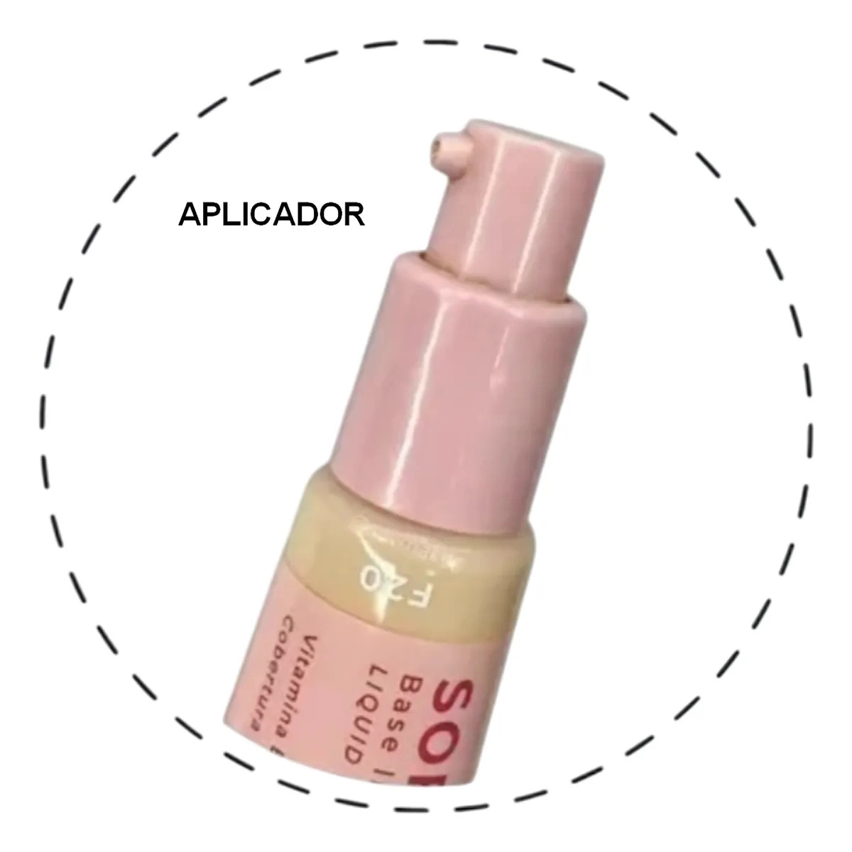 BASE LÍQUIDA SOFT BLEND RUBY ROSE MATTE MÉDIA COBERTURA TOM F20