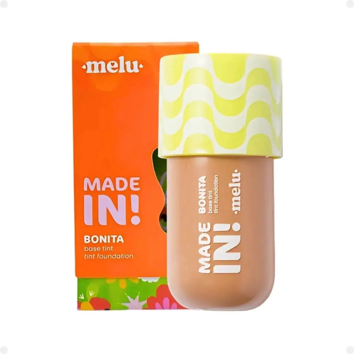 BASE LIQUIDA BONITA MELU RUBY ROSE TINT FOUNDATION MADE IN 70 RRM302-7 BASE LIQUIDA BONITA MELU RUBY ROSE TINT FOUNDATION MADE IN 70 RRM302-7