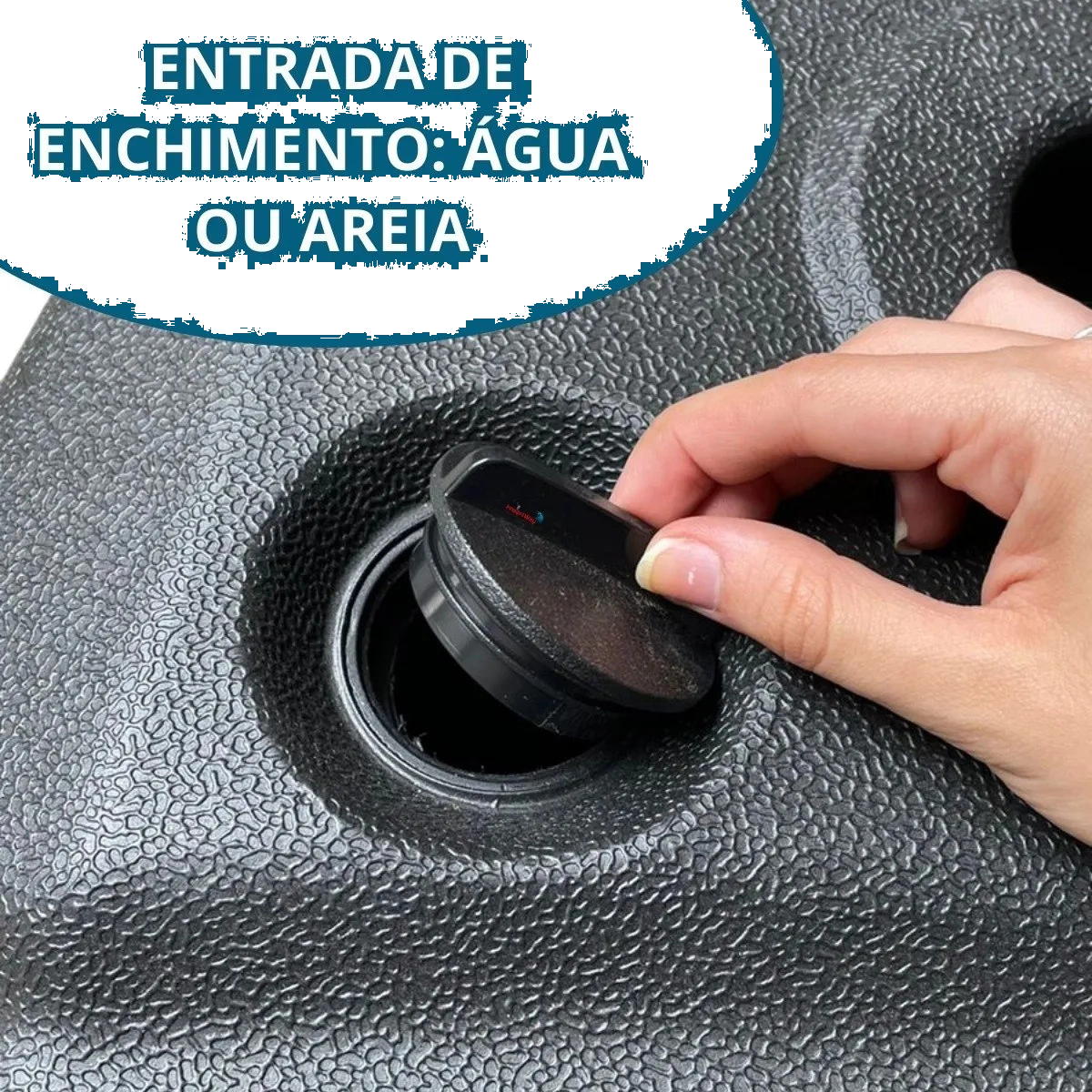 BASE PARA OMBRELONE E GUARDA SOL 60 15 80CM 60KG IMPORTWAY