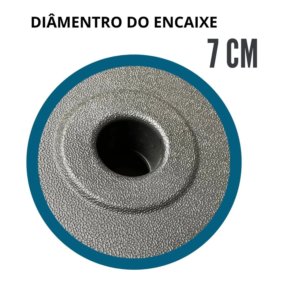 BASE PARA OMBRELONE E GUARDA SOL 60 15 80CM 60KG IMPORTWAY