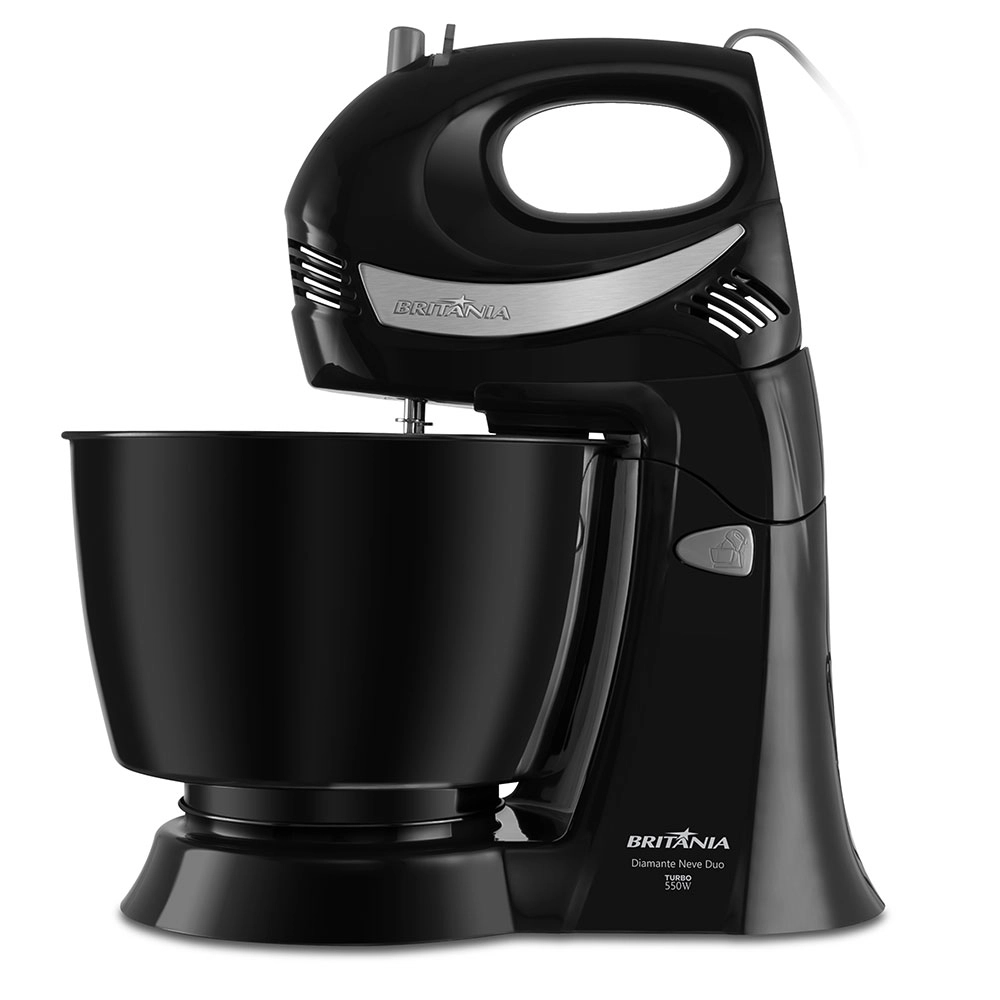 Batedeira Britânia Diamante Neve Turbo Duo 4,3L 550W